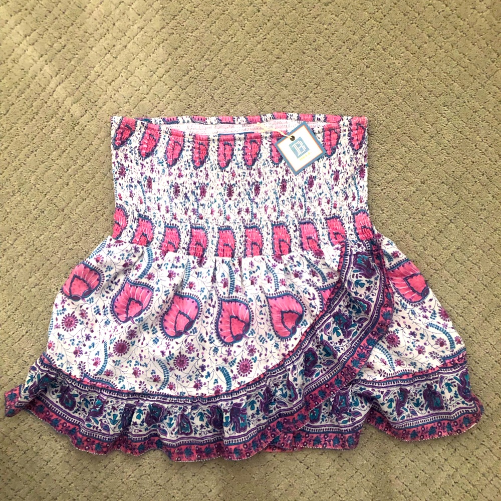 Alicia Bell ruffled mini skirt